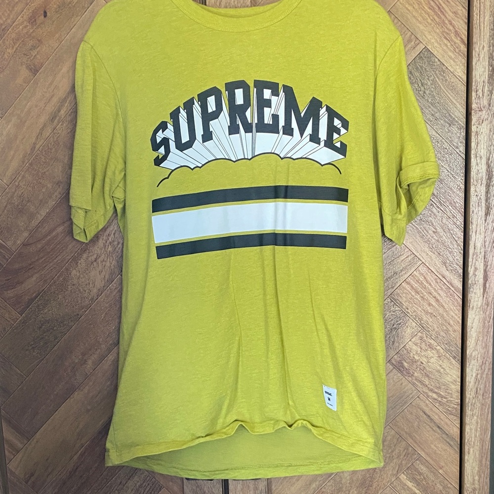 Supreme Greenish-Yellow Tee